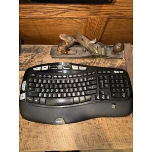 Logitech K350 Y-R0053 Wireless Comfort Wave Ergonomic Keyboard with Unifying USB